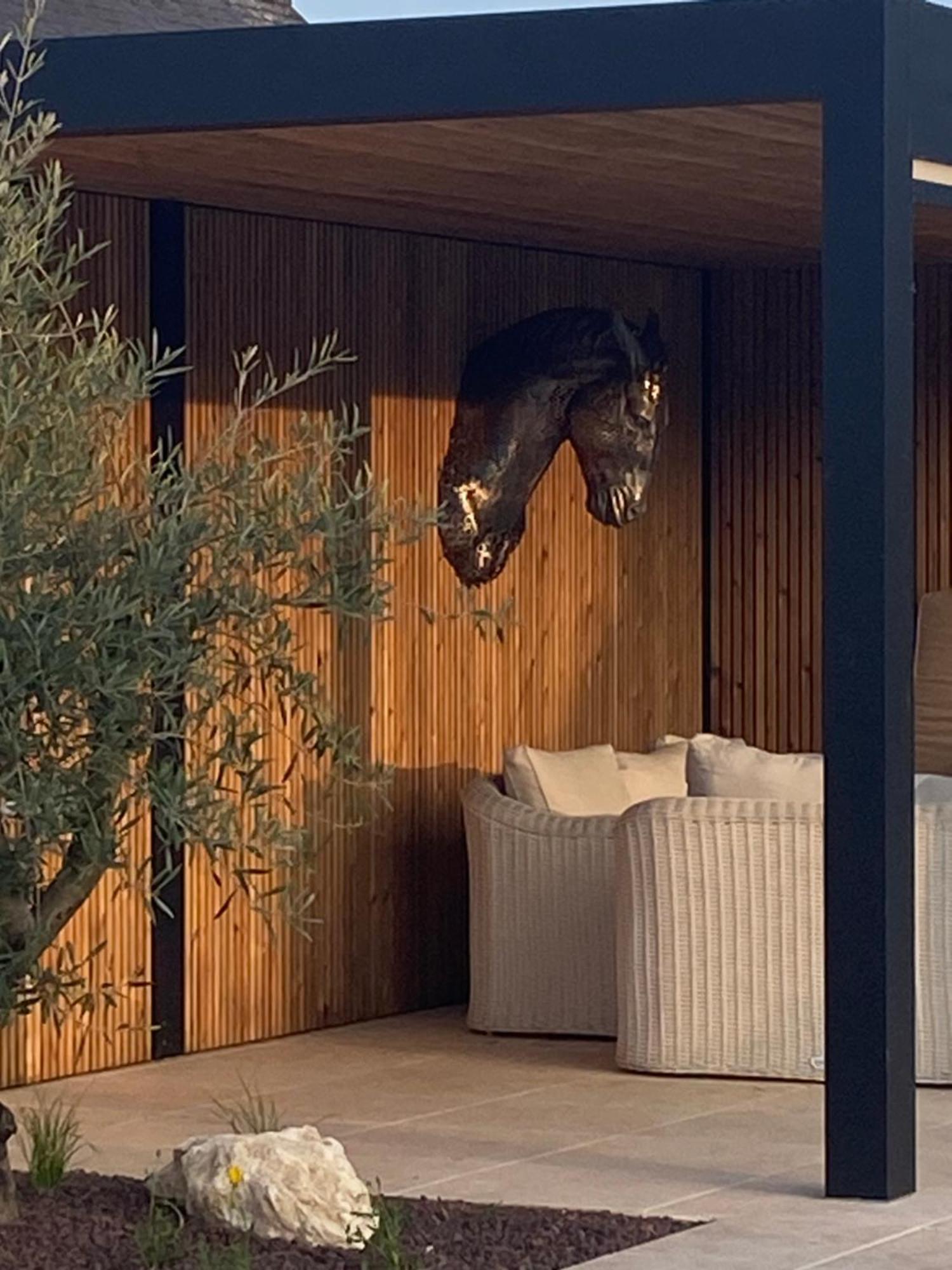 מלון Larcay Le Cheval Bleu מראה חיצוני תמונה